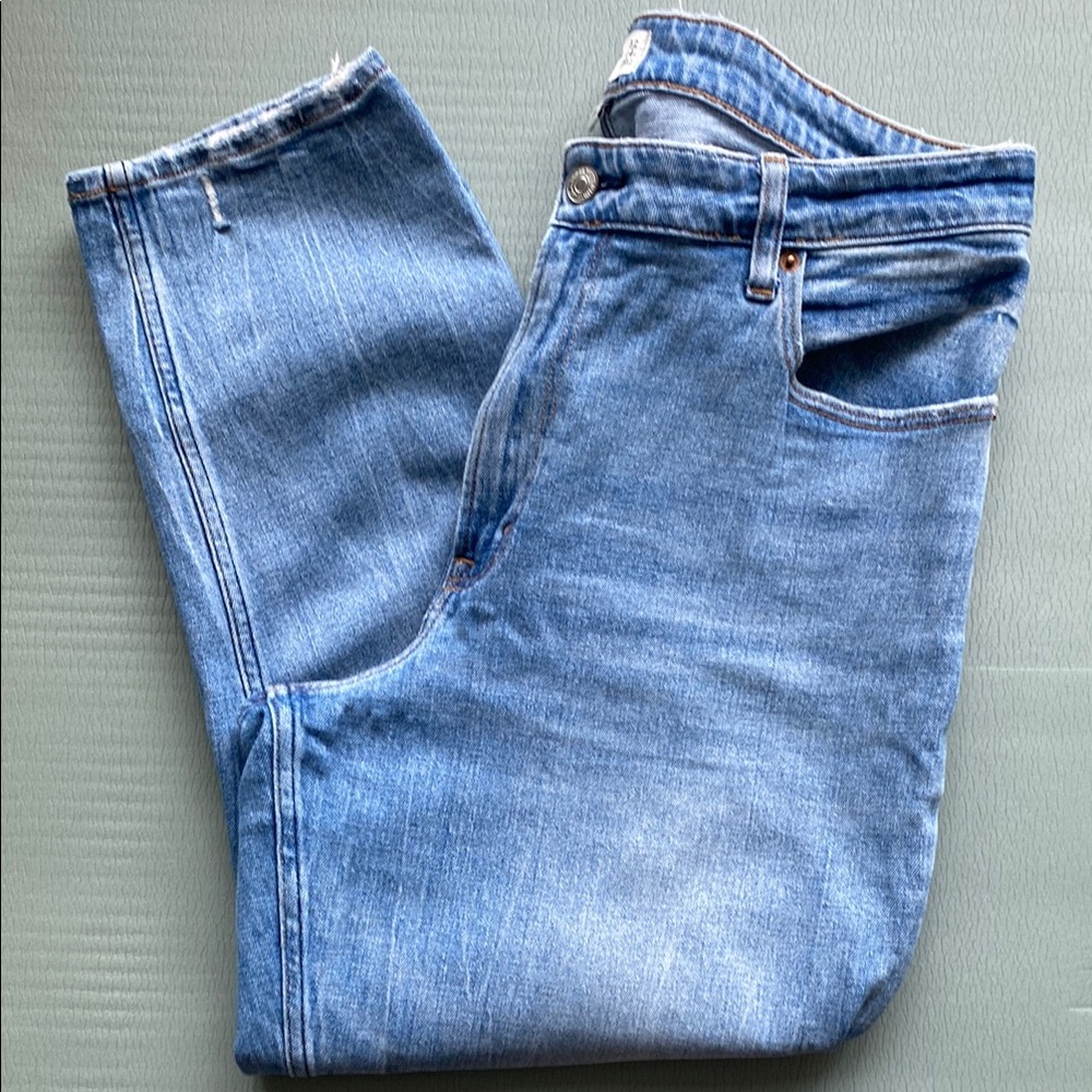 Abercrombie & Fitch High Rise Blue Jeans